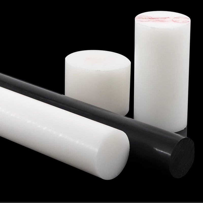 China Factory Sale Black UHMW-PE Rod/Bar HDPE Rod PEEK PP Round Bars
