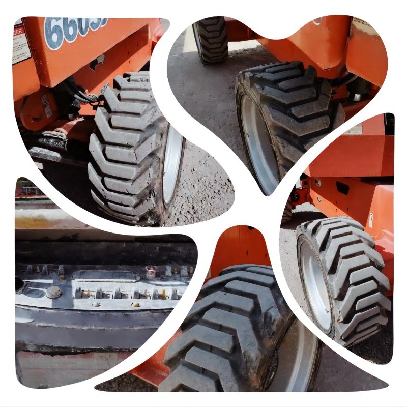 Good quality Boom lift aerial work platform tires for Genie JLG