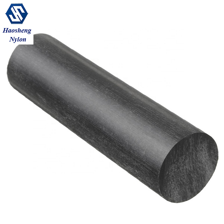 Factory Direct Sell Plastic Pe Abs Nylon Pp color nylon rods plastic rods rod black