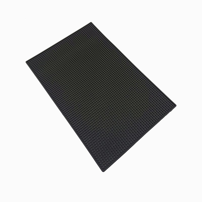 Hot Selling 18" x 12" Cheap Personalized Tamper Mat Bar mat Beer Spill PVC Custom Rubber Bar Mat