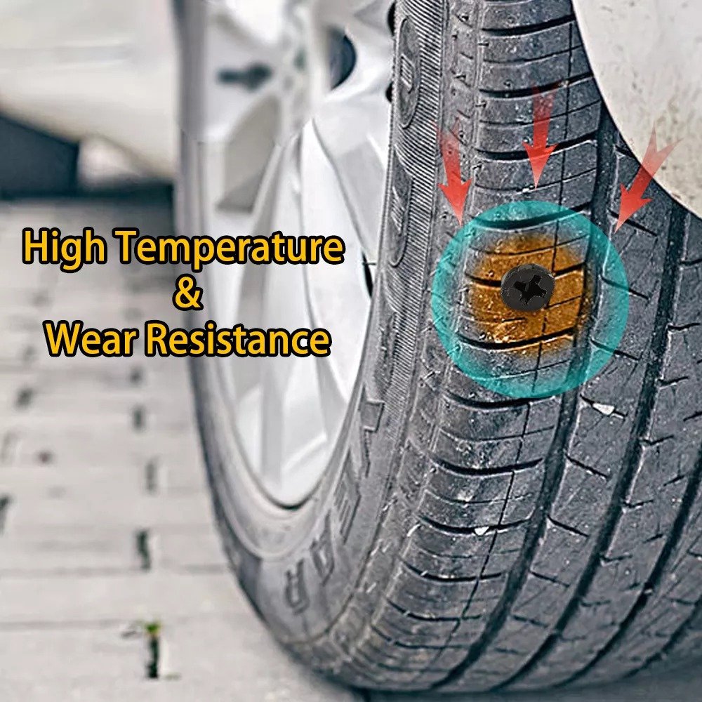 Motorcycle Vacuum Tire Repair Nail Car Scooter Bike Universal Tubeless Rubber Screws Tire Puncture Repair Accessories