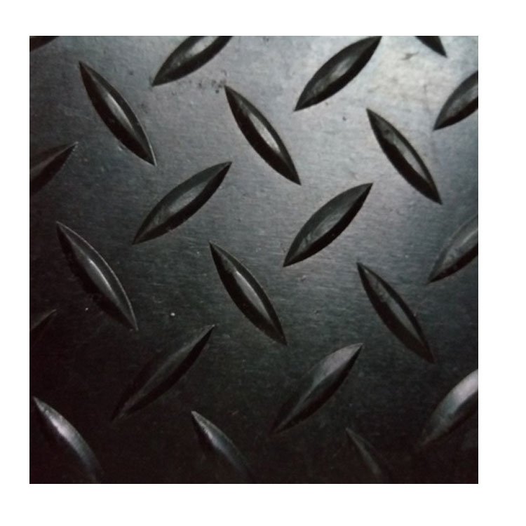 Free Sample Willow Leaf Pattern Rubber Sheet Floor Mat
