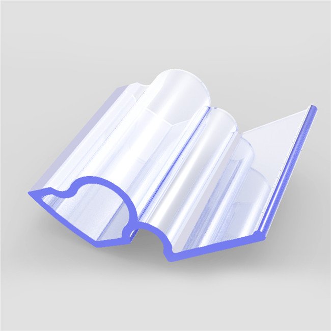 China Factory Direct Sale Customized PVC Bathroom Waterproof Rubber Glass Shower Door Seal Strip