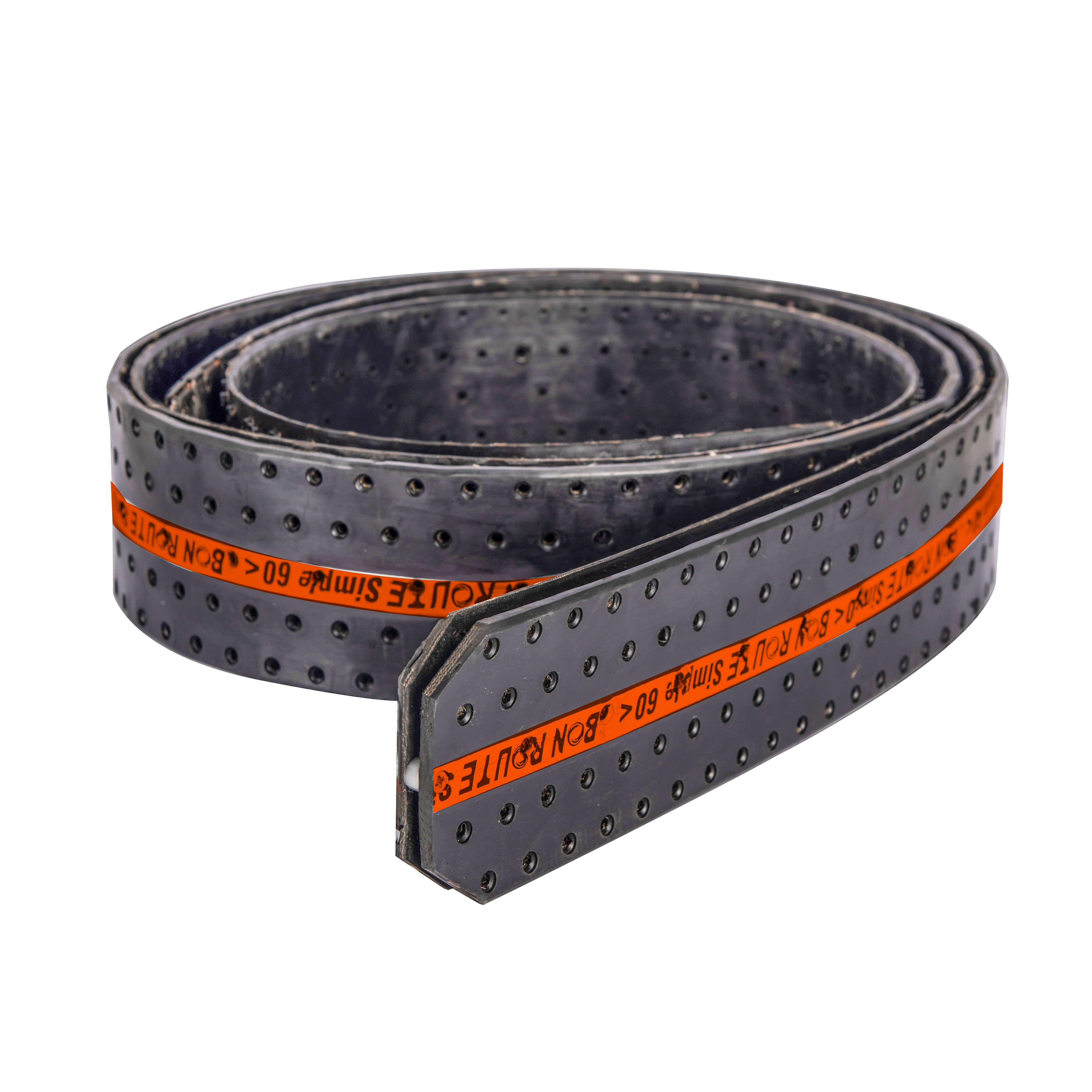 High temperature resistance mechanical connector for the rubber conveyor belt
