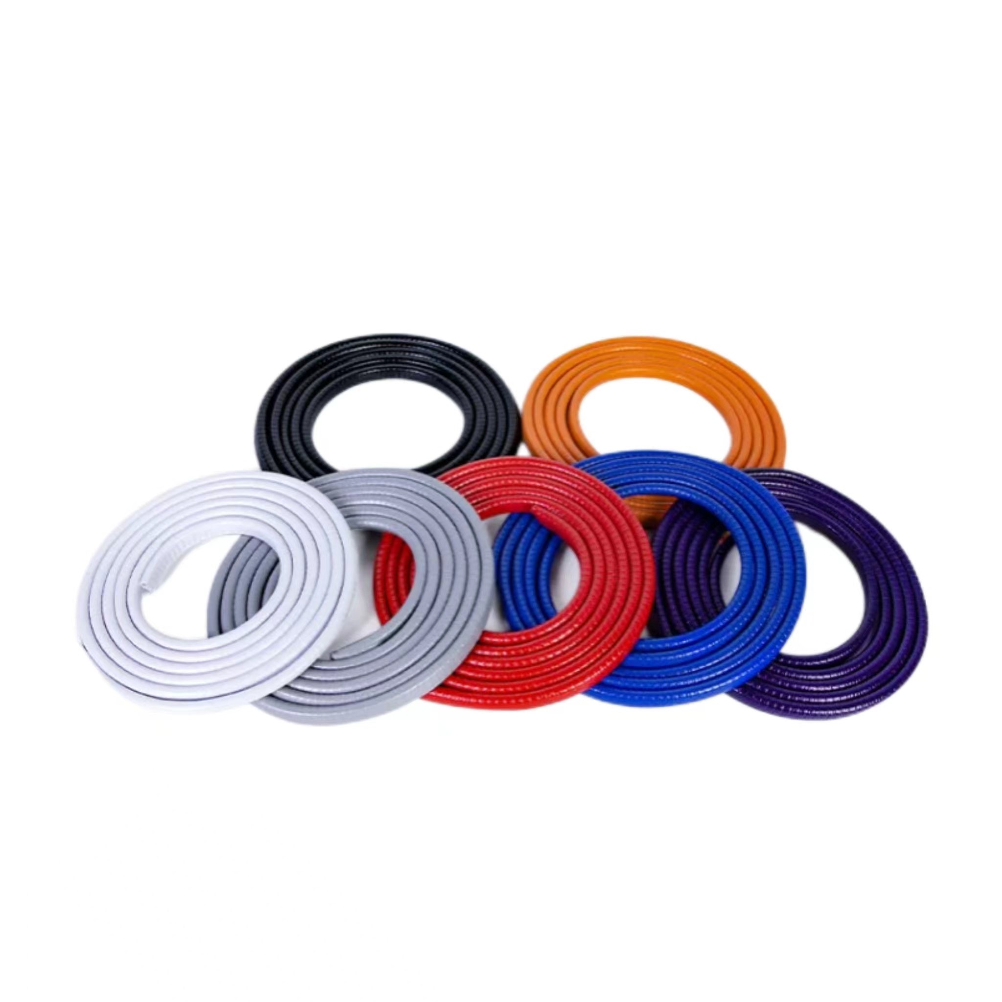Multicolor Anti-Collision PVC U-Shaped Sealing Strip Iron Embedded Rubber Edging Edge Protection Extrusion Welding Cutting