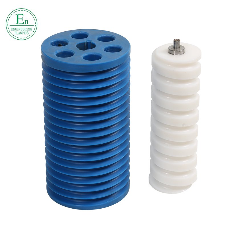 wholesale polyamide nylon plastic lead screw casting nylon plastic feeding screw