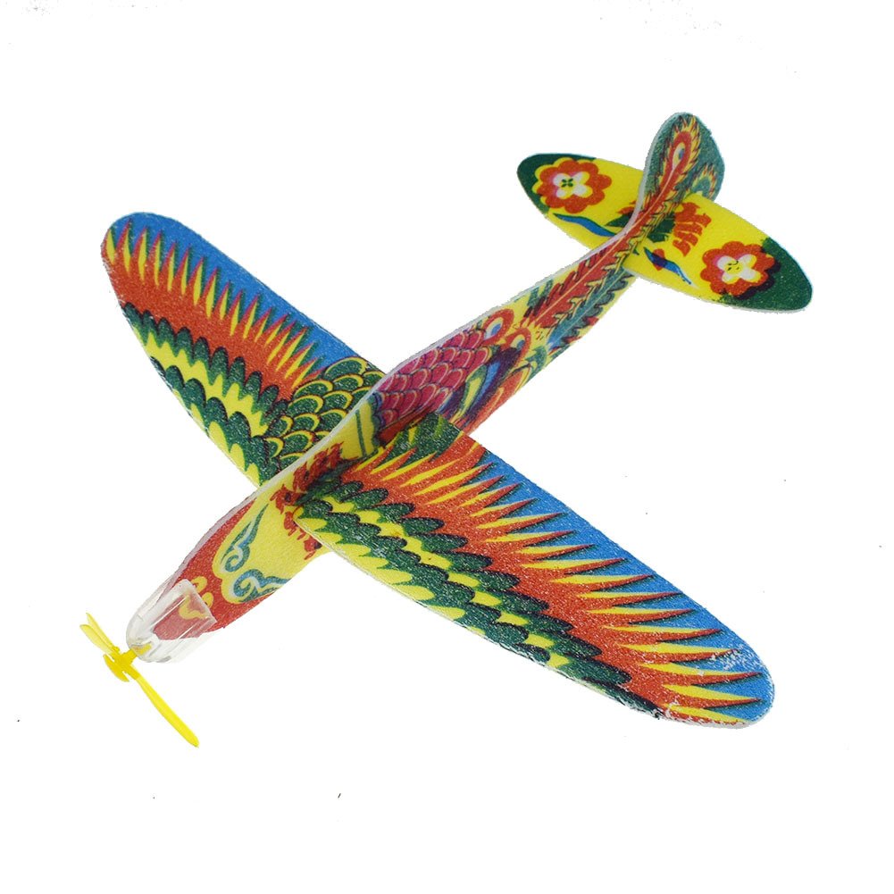 DIY Airplane Small Production Invention Handmade Materials rubber band powered aircraft model glider for school