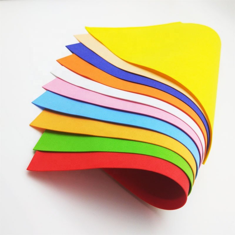 Factory Wholesale EVA Paper Goma EVA Foam Sheet Foamy EVA 1 2 3mm