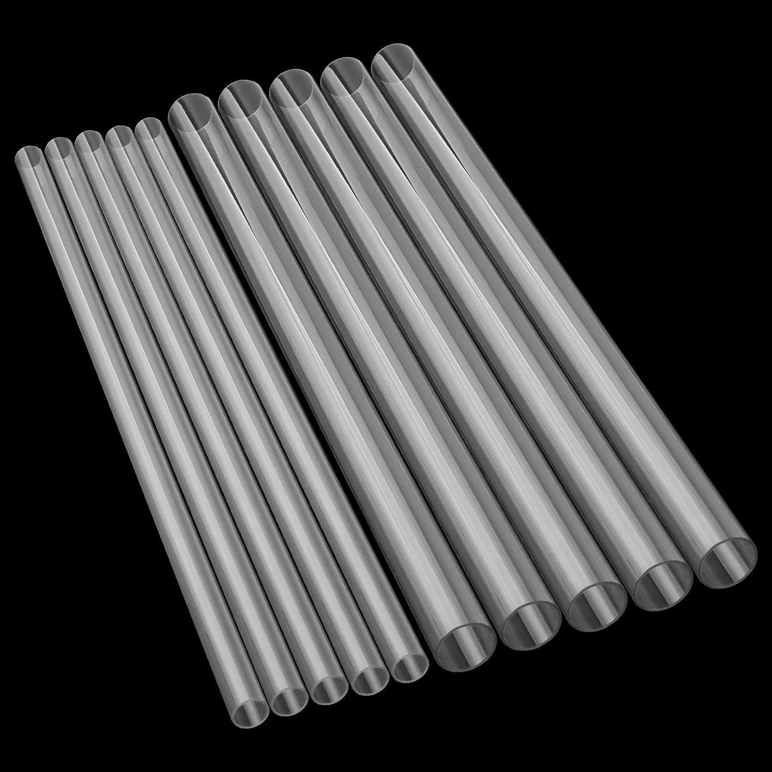 large diameter cast clear pipe pmma transparent acrylic tube