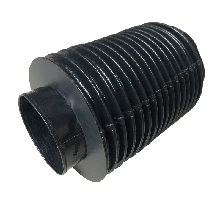 Hydraulic cylinder protective dust bellows covers