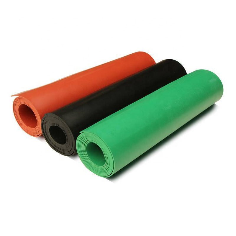 China Manufacturer Black EPDM Rubber Waterproof Roofing Wear Resistance High Quality Membrane Sheet Silicone Rubber Sheet Roll