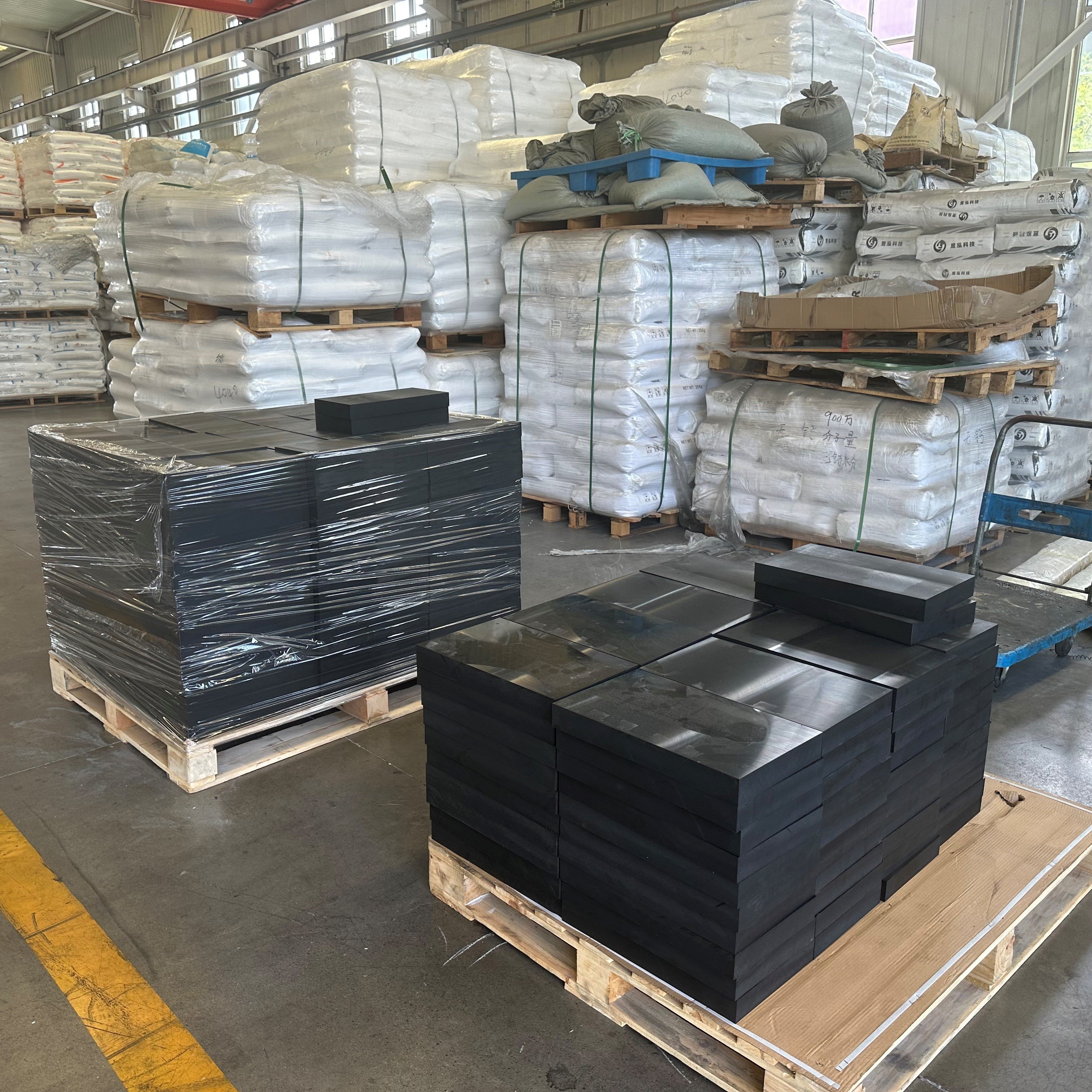 Hdpe Plastic Smooth Noiseless 4x8 Uhmwpe sheet Tivar 88 Tivar1000 UHMWPE Plastic Customized Size Green Blue Uhmwpe Plastic Sheet