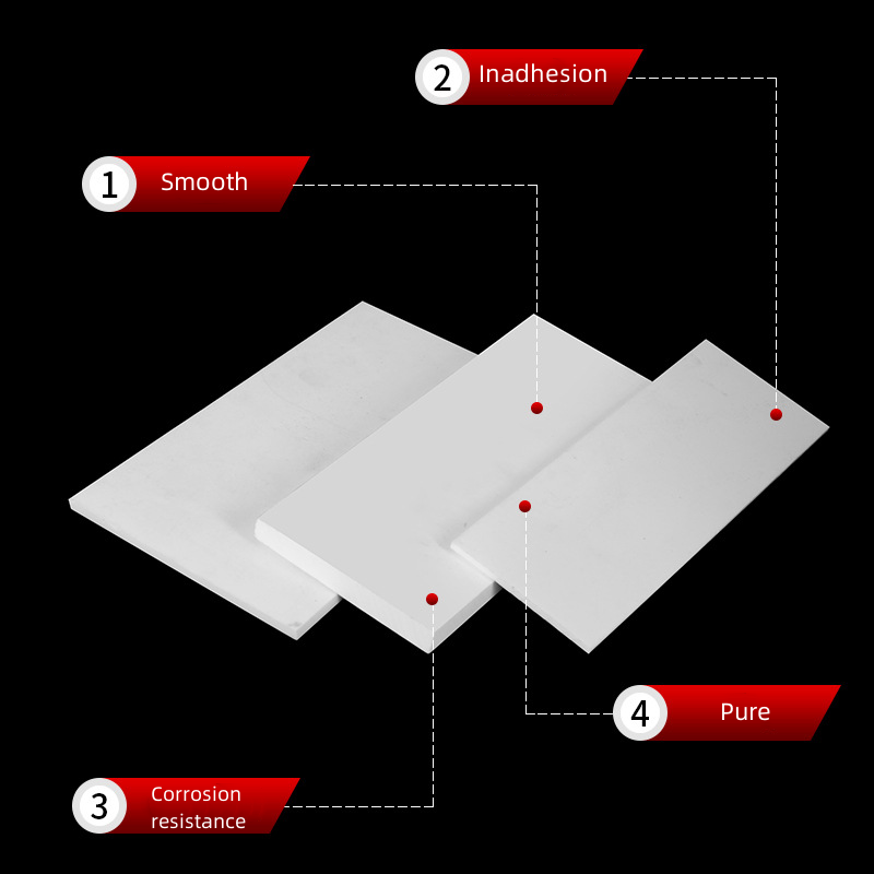 Directly Supplied Building Material PTFE Plastic Board Customized Virgin Molded Sheet