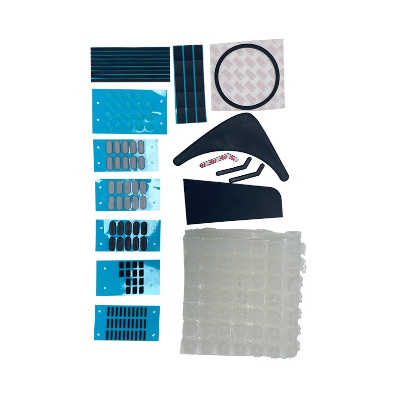 Factory Custom White Black Silicone Mat Textured Sheet Rolls Rubber Sheets Product Cutting Moulding Processing Services Offered