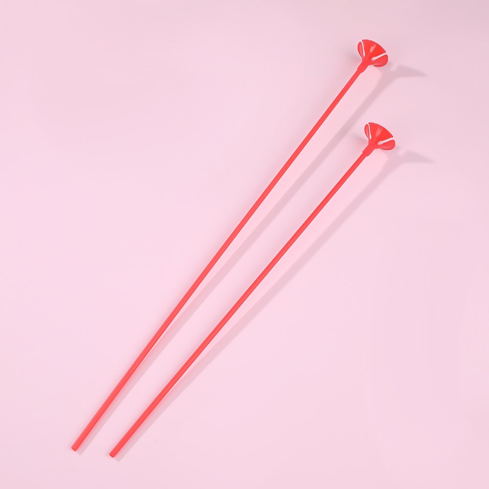 Party Supplier Wholesale Reusable 40cm Plastic Balloon Sticks Holders