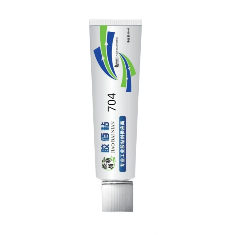 Construction Packing Woodworking Transportation Adhesive RTV704 Silicone Rubber Sealant White Liquid Hard Commonly Used Leather