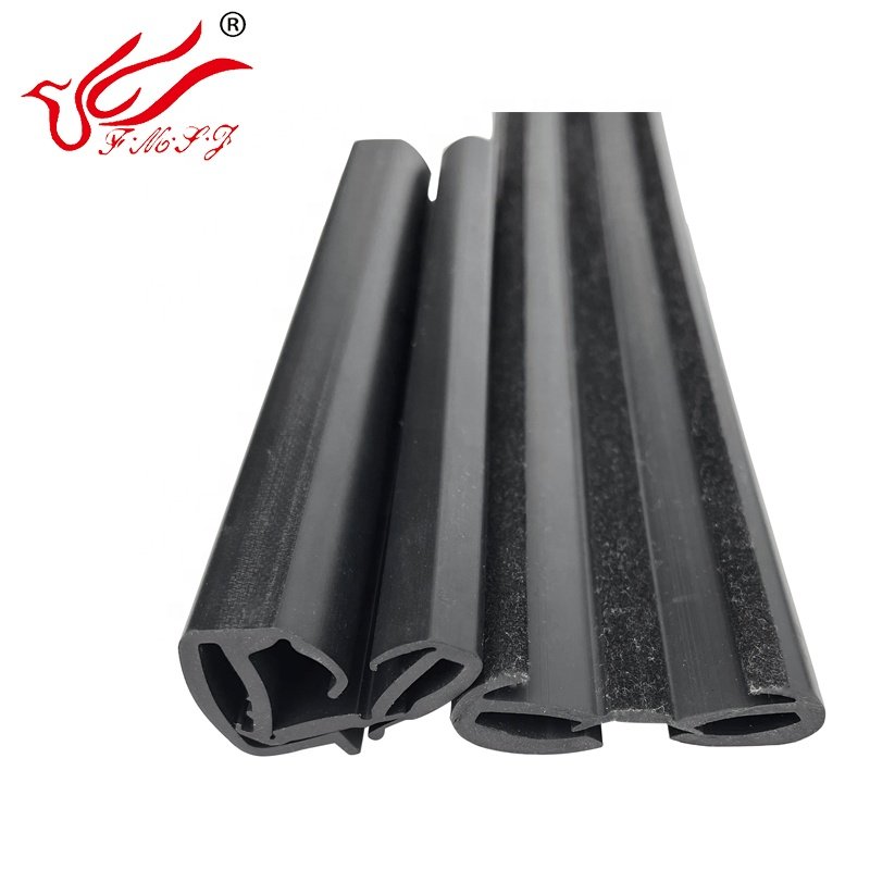 Car Window Glass Run Flocked Weather Rubber Seal Strip