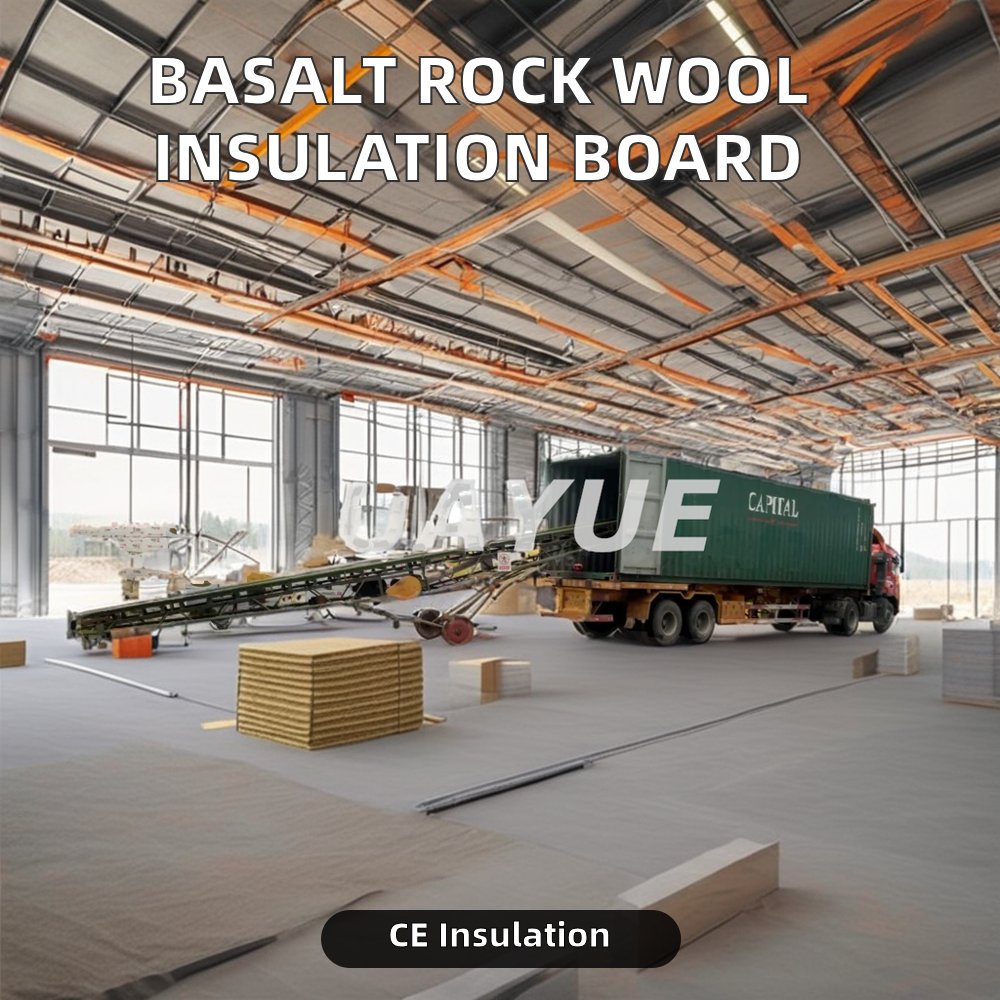 Modern Industrial Design Basalt Rock Wool Board Insulation Sheet 30mm ISO Certified Thermal Applications Rubber Aluminium
