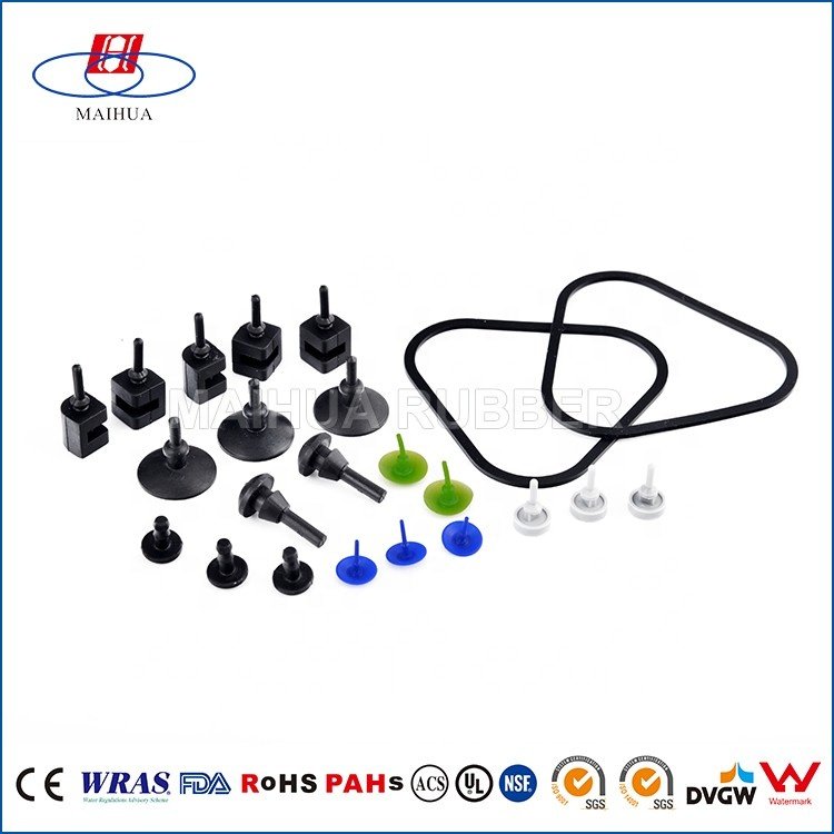 Custom Silicone/epdm/fkm/nbr/lsr/cr Umbrella Duckbill Check Valve Oem REACH Nonstandard Water Check Valve Plastic Pv Check 1/2