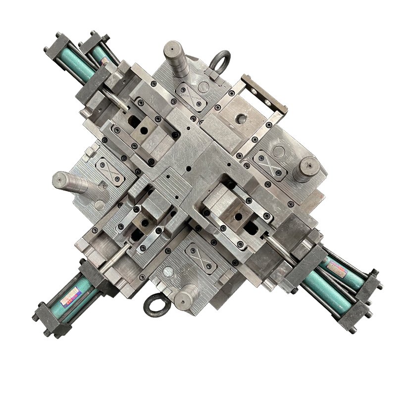 Certified factory customization rubber battery case parts plastic injection mold & molding with metal insert