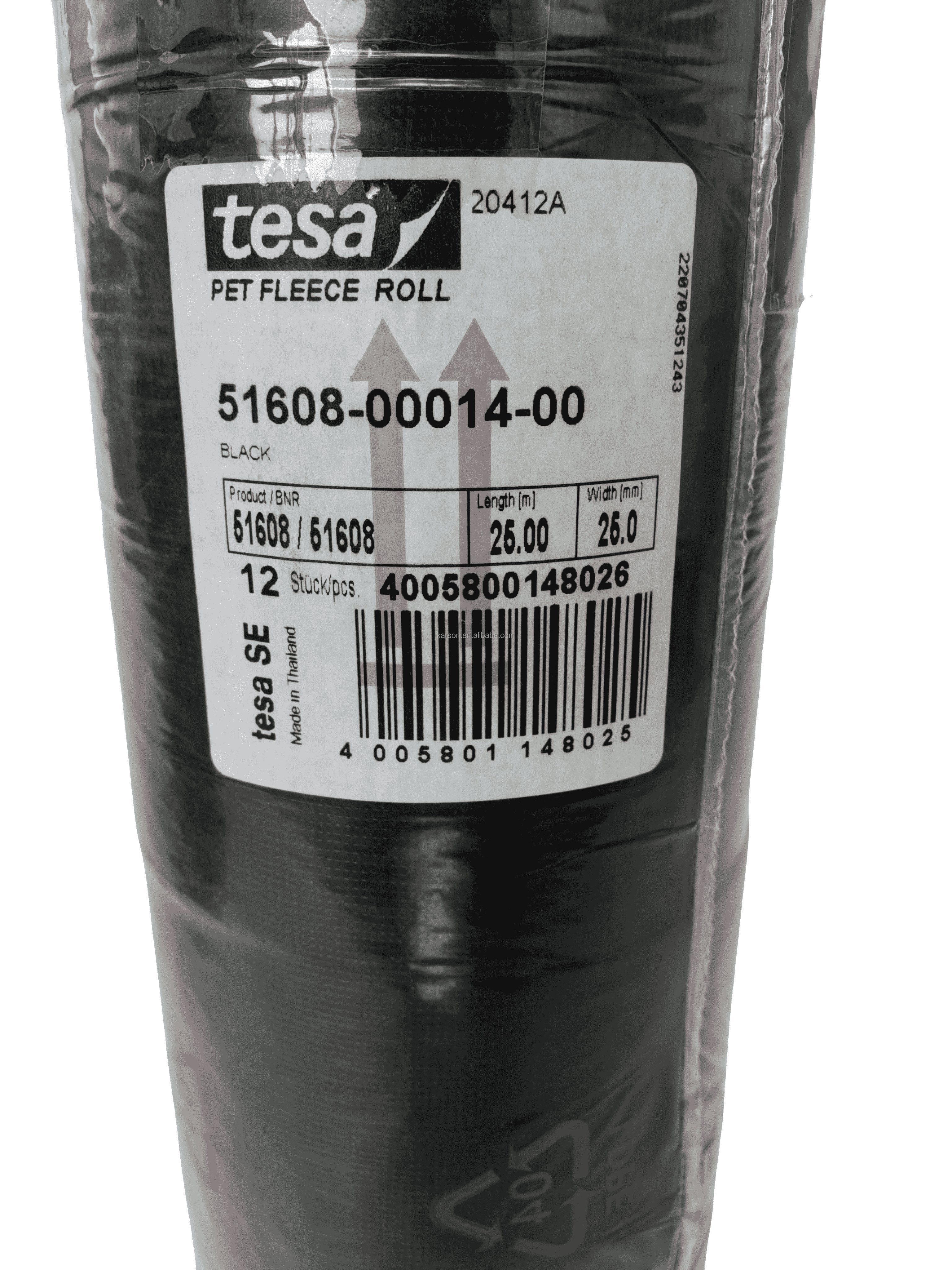 Original tesa automotive harness tape 51608,Electrical wrap protection tape,25mm x 25m