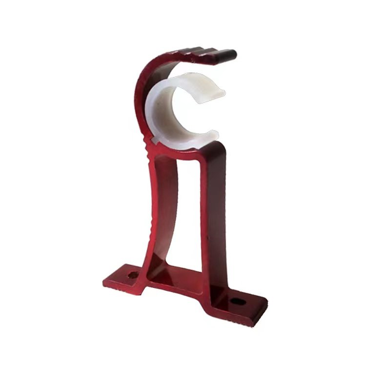 Huaner DIY Decorative Metal Curtain Rod Bracket Wholesale Curtain Holders OEM Metal Curtain Support