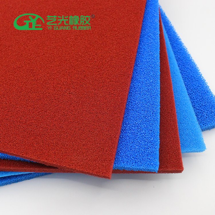 Foamed silicone foam sponge rubber sponge sheets pads gaskets thickness 10 mm for Ironing table