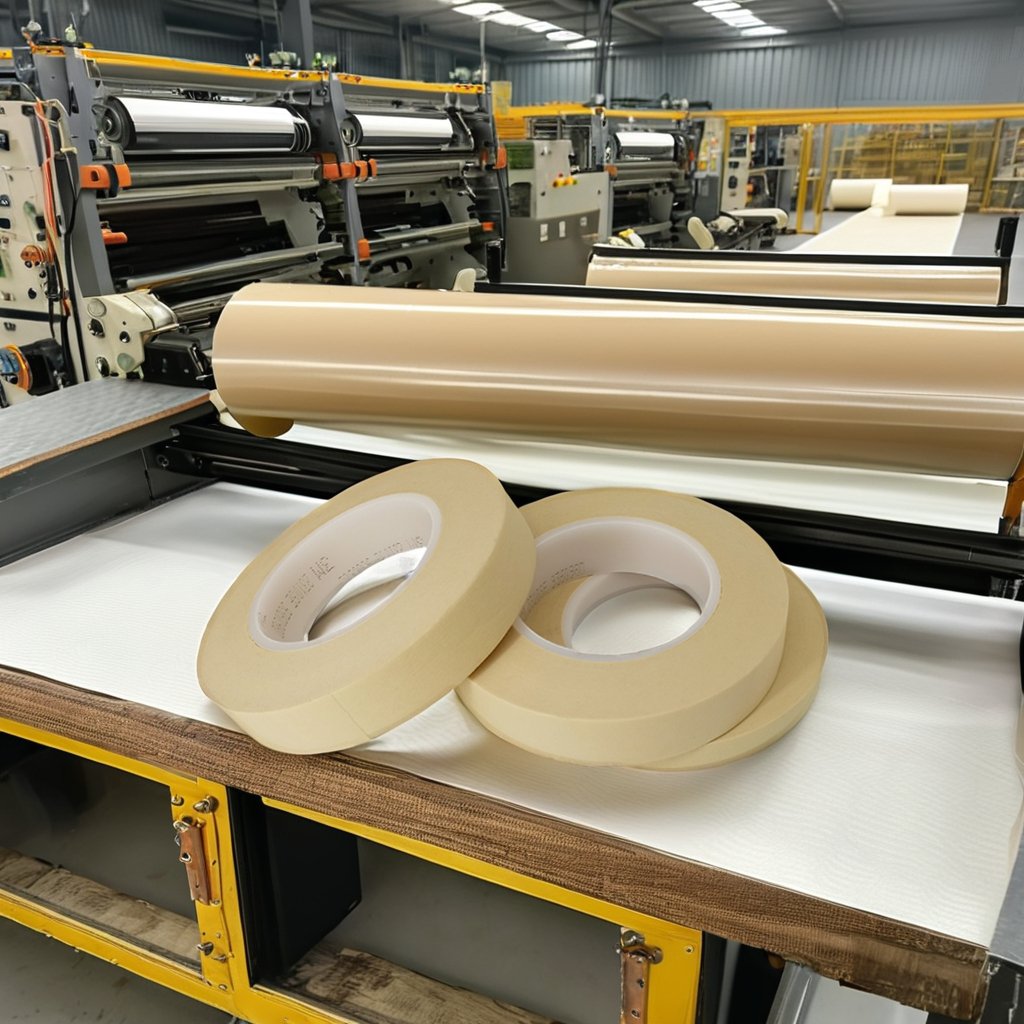 Custom 2310SE automotive paint masking tape jumbo rolls for car painting adhesive paper & film 3m masking tape for painting
