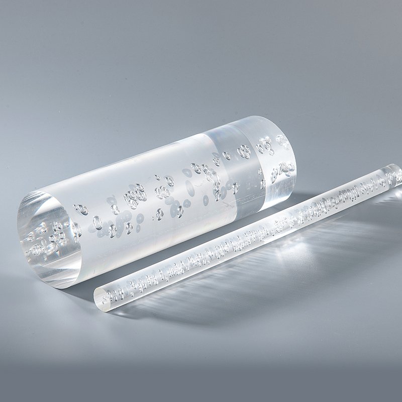 Plastic Product Extruded Acrylic Rod Color Clear White Transparent Square Round Acrylic Rod Acrylic for Building