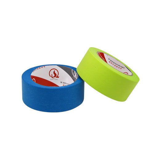 High Temperature Resistance masking tape with Crepe Paper coating Rubber Adhesive