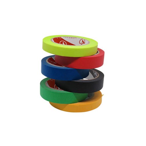 High Temperature Resistance masking tape with Crepe Paper coating Rubber Adhesive