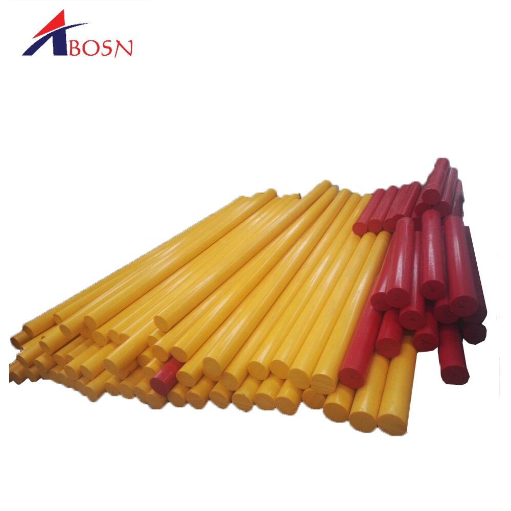Extruded HDPE Polyethylene Plastic Rod UHMWPE Solid Round Rod