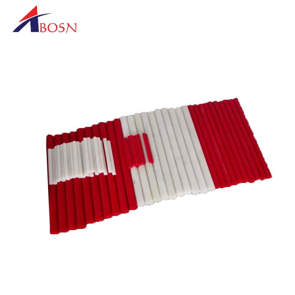 Extruded HDPE Polyethylene Plastic Rod UHMWPE Solid Round Rod
