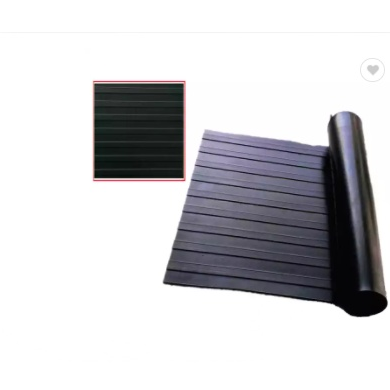 Factory price Anti Slip Wide Ribbed Rubber Floor Mat