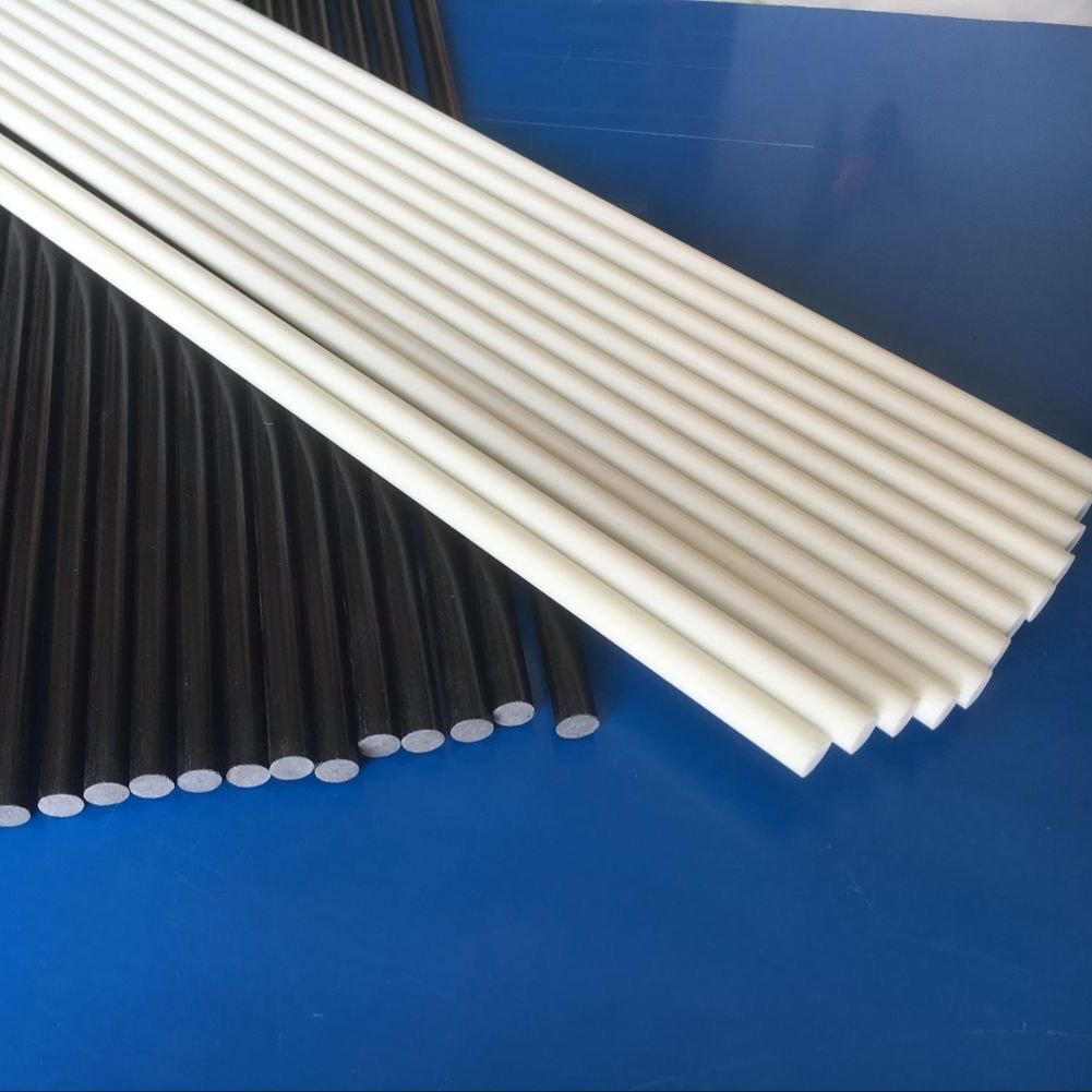 Insulator Solid Glass fiber reinforced plastic grp rods profile fiberglass sticks frp solid rod supplier
