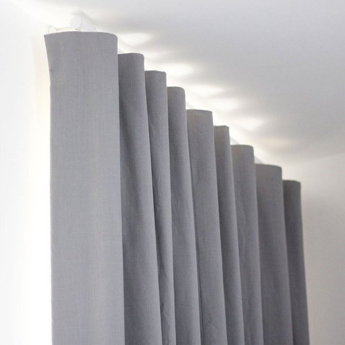 Curtain Rods And Rails S Wave Curtain Glider Cord 50/60/70/80mm