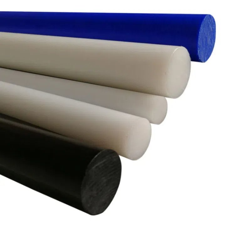 2 1/2" Diameter UHMW HDPE Plastic Rod