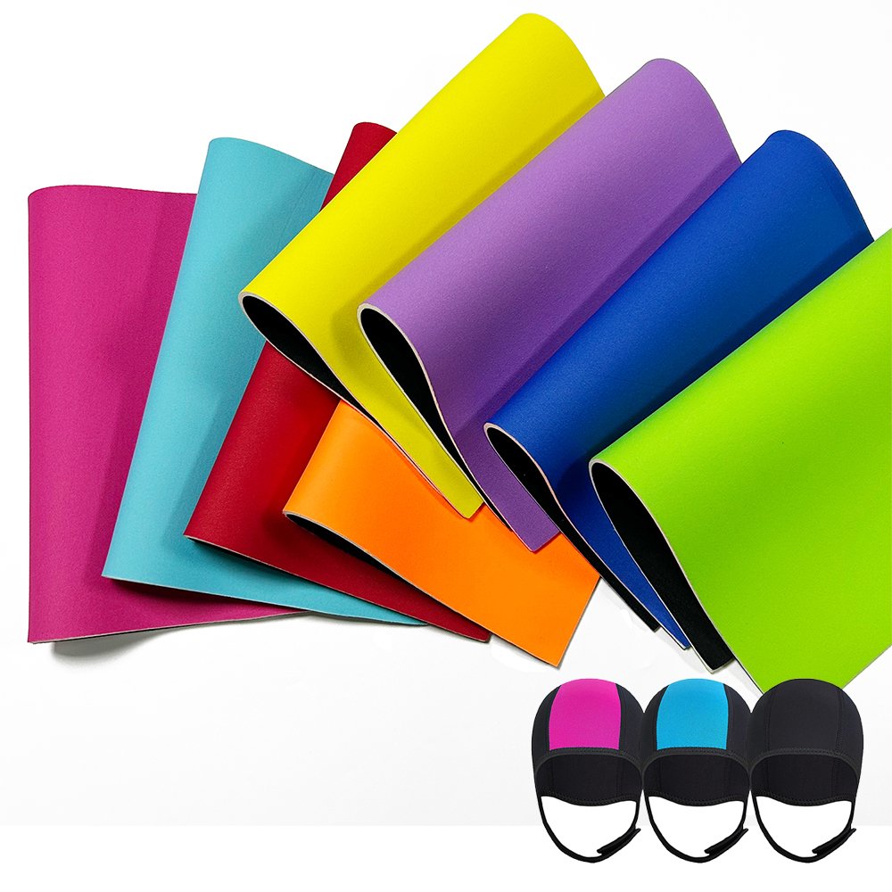 Multi-Thickness Neoprene Fabrics 3mm 4mm 5mm Customized SBR SCR CR Rubber Neoprene Fabric Sheet for Clothing