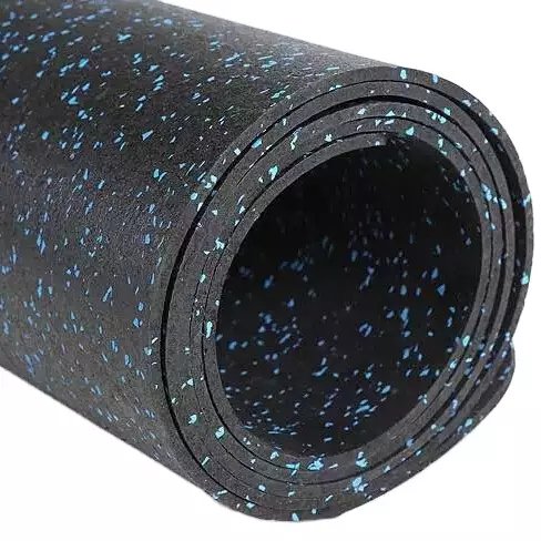 customized environmental protection, easy to clean, anti-skid fitness rubber floor mat roll, rubber mats gym flooring