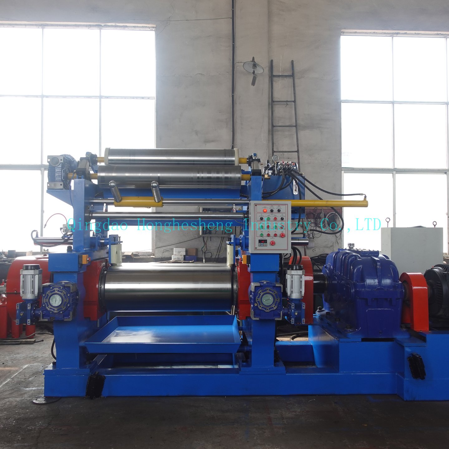 High Quality Two Roll Rubber Mixing Mill Two Rubber Roll Mill XK-450
