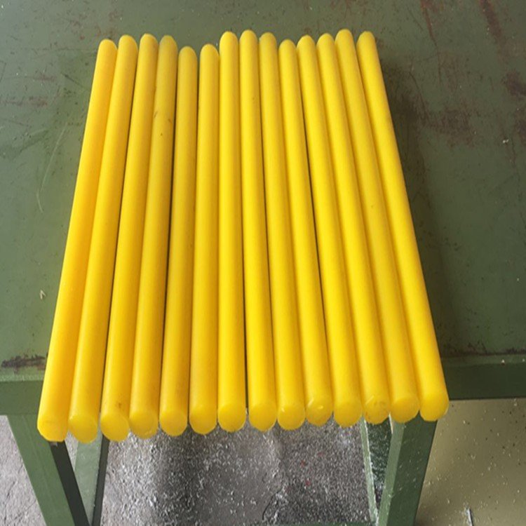 85-95 hardness casting PU rubber urethane bars sold or hollow rod durable and reliable polyurethane pu rod tube part custom