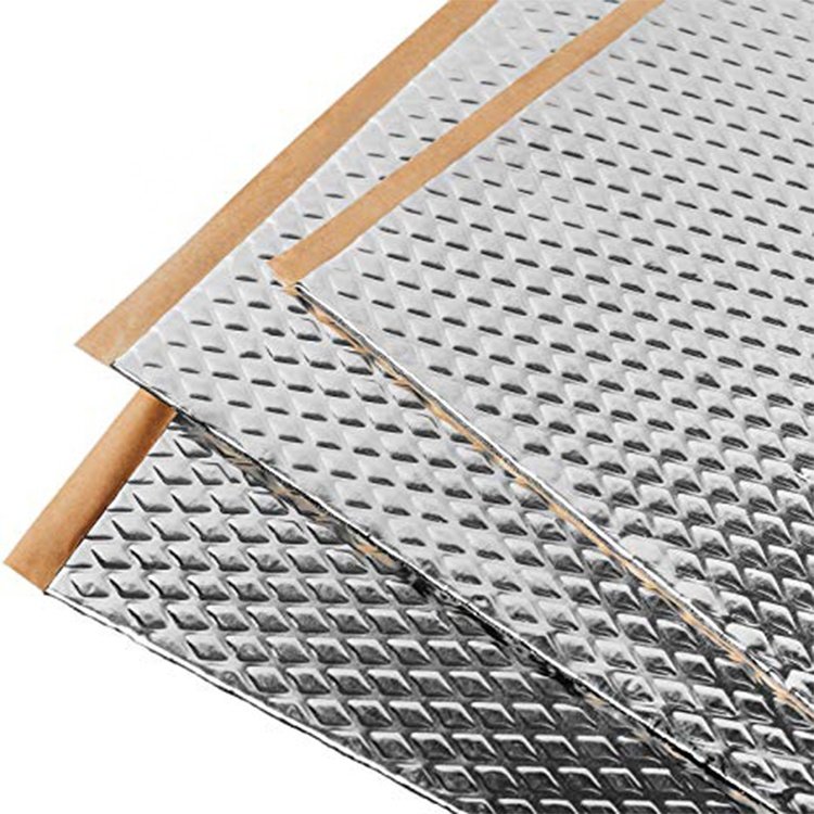 Factory Price Car Sound Deadening Self-adhesive Mat Aluminum Butyl Damping Sheet Soundproof Material Sound Insulation