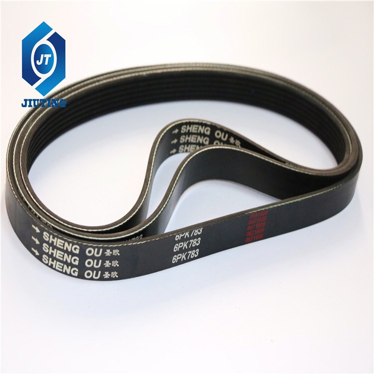 High quality poly v ribbed belts car fan drive belt 6pk1020 6pk 4pk 8pk 1020 1760 3289941 making machine auto spare parts car