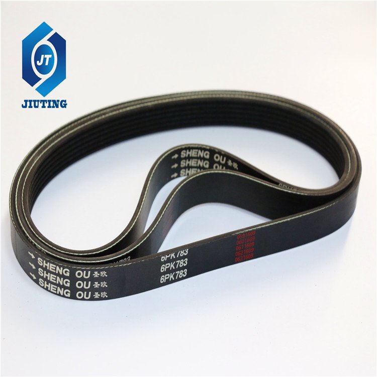 High quality poly v ribbed belts car fan drive belt 6pk1020 6pk 4pk 8pk 1020 1760 3289941 making machine auto spare parts car