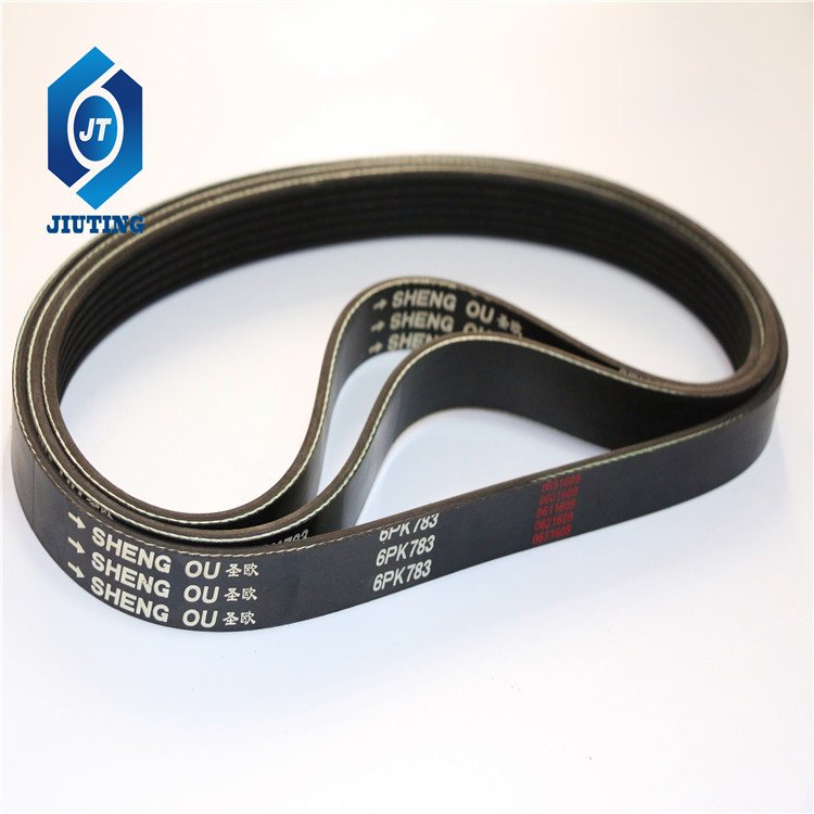 High quality poly v ribbed belts car fan drive belt 6pk1020 6pk 4pk 8pk 1020 1760 3289941 making machine auto spare parts car