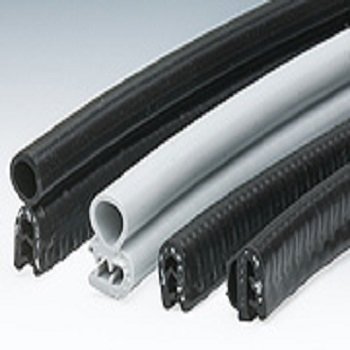 Silicone Rubber Seal Edge Door U Shaped SUS Metal or Iron Trim HR-06 Silicone Wire Carrier Insert Flexible