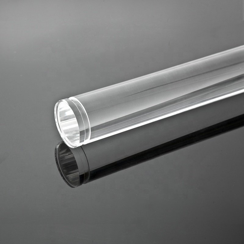 Factory Threaded machining clear bubble plastic PMMA acrylic rod
