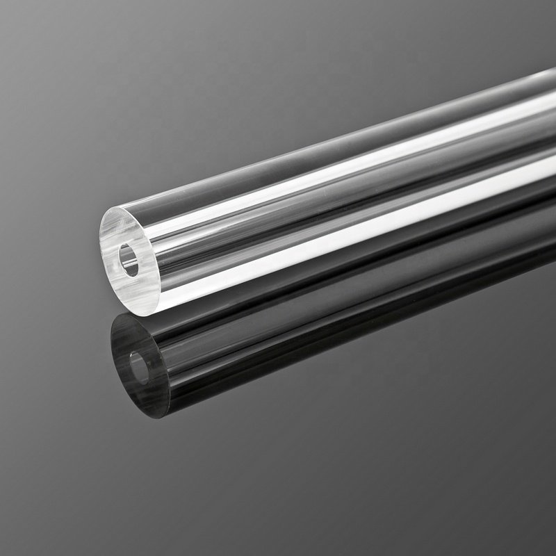 Factory Threaded machining clear bubble plastic PMMA acrylic rod