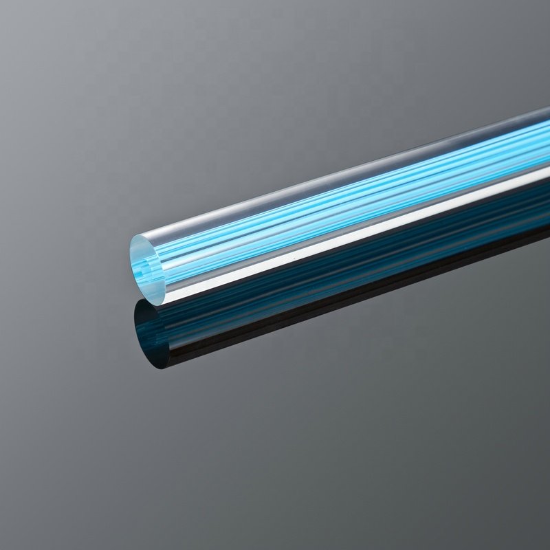 Factory Threaded machining clear bubble plastic PMMA acrylic rod