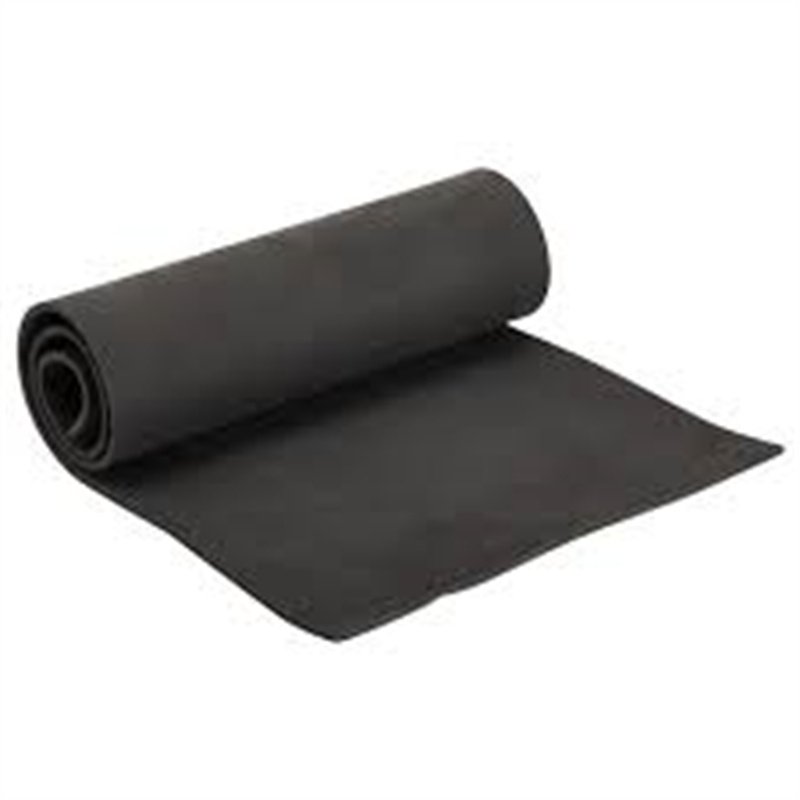 Self-Adhesive Black Foam Adhesive Silicone Rubber Pads Flat Gasket for Automotive Use Heatproof and Friction Resistant